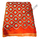 Makhmal (Velvet) With Matka Kamal  Gota Patti Work Fabric/kapad [MMKG]