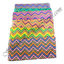 Cotton With W Shaped Multi Color Rajshahi Leheriya  Fabric/ Kapad(CWSMRL)