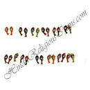 Meenakari Matsyakrut Kundal With Diamond