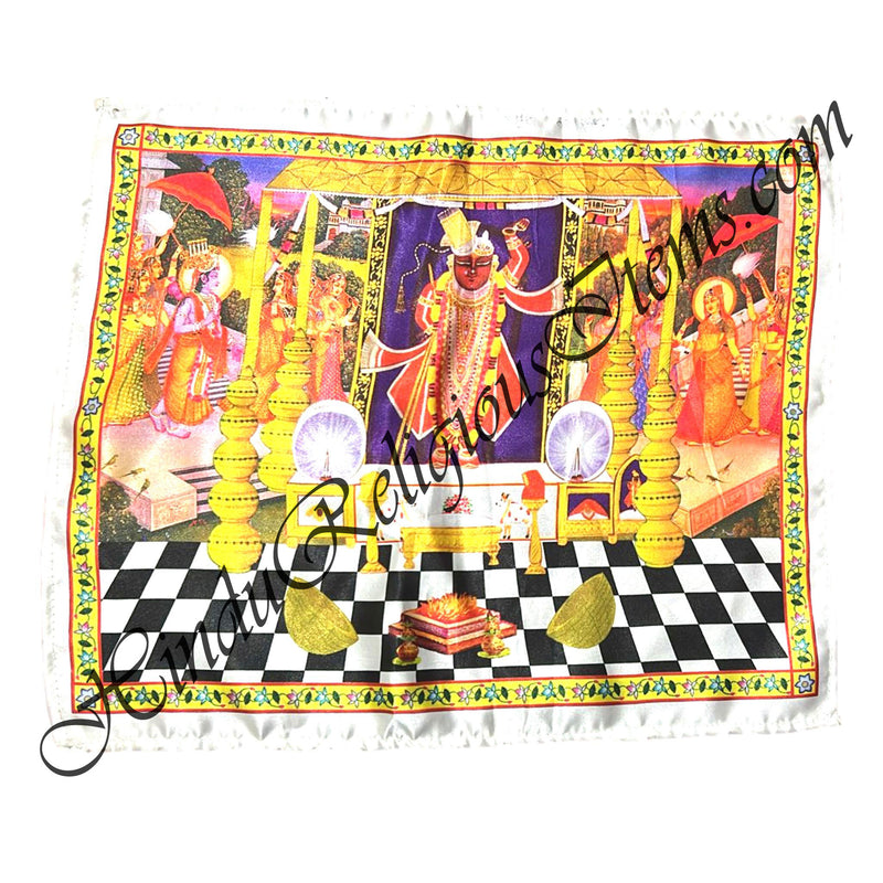 Standard Satin Printed Pichwai (Backdrop) - Vivah Khel