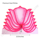 MDF Wooden Multipurpose Vraj Kamal (Lotus Seat) For Home Seva