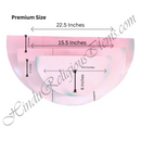 MDF Wooden Multipurpose Vraj Kamal (Lotus Seat) For Home Seva