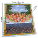 High Quality Satin Printed Pichwai (Backdrop)-Maharaas