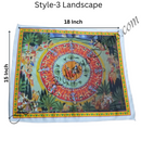 High Quality Satin Printed Pichwai (Backdrop)-Maharaas
