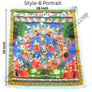 High Quality Satin Printed Pichwai (Backdrop)-Maharaas