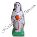 Yamunaji, Govardhan Nathji And Mahaprabhuji Stone Powder Swarups Painted