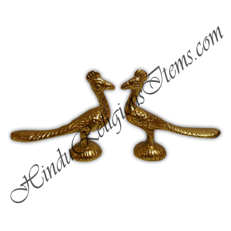 Golden Metal Khilona pair (Animal toys)