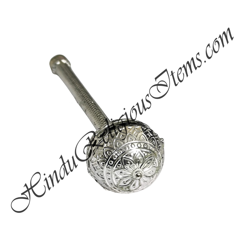 White Metal Ghughra (Toy Rattle)