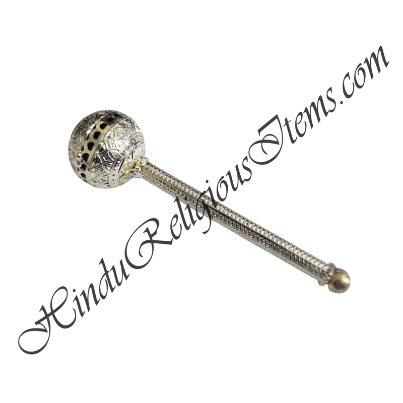 White Metal Ghughra (Toy Rattle)