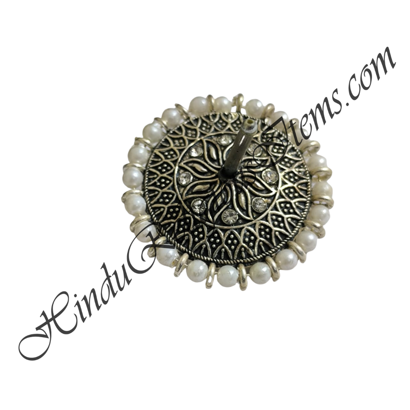 White Metal Chakaradi (Toy)