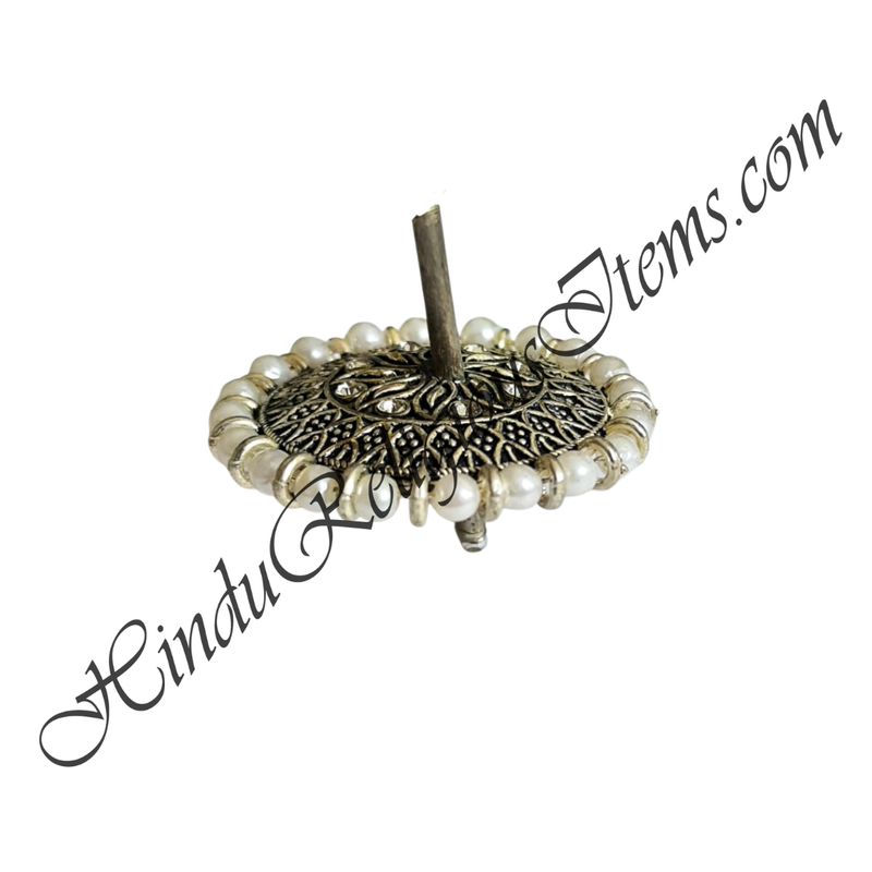 White Metal Chakaradi (Toy)