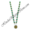 Premium Quality Multi-Colour Moti Mala With Golden Metal And Nang(Diamond) Choki