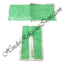 Lalan Cotton Chira Vastra With Silver Lace