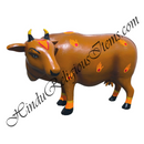 Chhapa Wali Gaay (Cow) Animal Fiber Swarup / Khilona