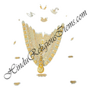 PREMIUM QUALITY Lalan Moti With Nang(Diamond) Shringar Full Set