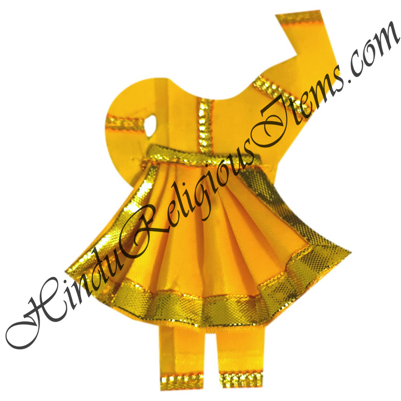 Chitraji Satin Choli Gherdar Ang Vastra With Golden Lace