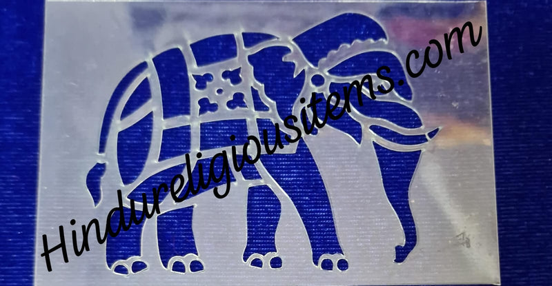 Hard Plastic Saanji - Elephant(Haathi)