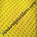 Cotton With Chofuli Bandhani Chundadi Fabric/ Kapad(CCB)