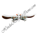 Silver Metal With Nang(Diamond) Khilona Pair (Set of 2)