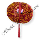 Cotton Leheriya Fabric Kapad Fans LP-185