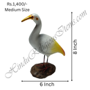 Bagla (Hans) Small Size Jalchar Fiber Khilona