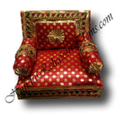 Polka dots  Sinhasan Gadi, Takiya And Pithika Set