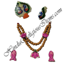 Cheep with Chandan with moti mala set