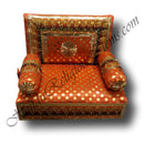 Polka dots  Sinhasan Gadi, Takiya And Pithika Set