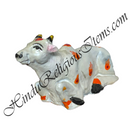 Gaay (Cow) Animal Fiber Swarup / Khilona ( 6 Inch)