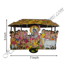 High Quality MDF Wooden Govardhan Leela Cut Out