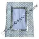 Chitraji Silver Jhari Vastra With Various Design With Silver Lace