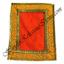 Chitraji Satin Silk Vastra With Embroidery Lace Work On It