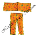 Lalan Brocade Jhari With Flower Design Chira Vastra With Golden Lace