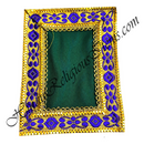 Chitraji Satin Silk Vastra With Embroidery Lace Work On It