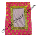 Chitraji Brocade Golden Jhari Vastra With Flower Design And Golden Jhari Lace