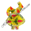 Chitraji Cotton Kamal Kali Print Choli Ang Vastra With Net Lace