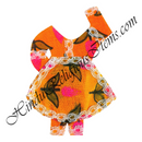 Chitraji Cotton Kamal Kali Print Choli Ang Vastra With Net Lace