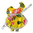 Chitraji Cotton Kamal Print Choli Ang Vastra With Net Lace