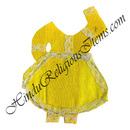 Chitraji Cotton Choli Ang Vastra With Net Lace