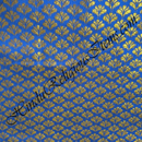 Brocade Jhari With Flower Design Fabric/ Kapad [BJFD]