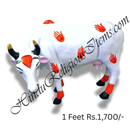 Chhapa Wali Gaay (Cow) Animal Fiber Swarup / Khilona