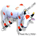 Chhapa Wali Gaay (Cow) Animal Fiber Swarup / Khilona