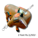 Chhapa Wali Gaay (Cow) Animal Fiber Swarup / Khilona