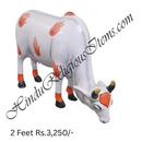 Chhapa Wali Gaay (Cow) Animal Fiber Swarup / Khilona
