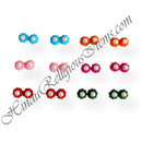 Small Coloured Moti With White Moti Karnful