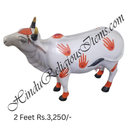 Chhapa Wali Gaay (Cow) Animal Fiber Swarup / Khilona