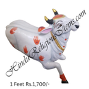 Chhapa Wali Gaay (Cow) Animal Fiber Swarup / Khilona