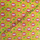 Slub Cotton Kamal Talaiya with Cow Print  Fabric/kapad(SCKTCP)