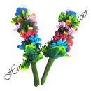 Premium Quality Organza Multicolour Fulchadi (Pair)