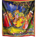 Satin Silk Super Fine Jungle Print Fabric/kapad [SSJ]